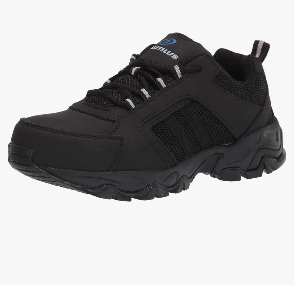 Nautilus Women's Guard Black Steel Toe Shoes 8.5 wide NWOT slip resistant N2150